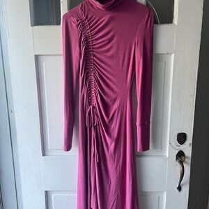 Anthropologie Daily Practice Cinched Midi Dress XS